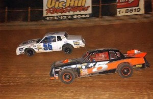 (6-25-11) Dennis Metcalf (No. 55) - Blake Kelley (No. K5) - Hobby Stock Action