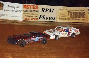 (6-25-11) Sue Curl (No. 5) - R.J. Mayes (No. 6m) - Hobby Stock Action