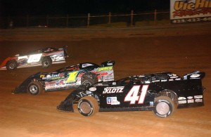 (7-22-11) John Pursley Jr. No. 09 - Vic Hill No. 1 - Ty Dillon No. 41 - Super Late Model