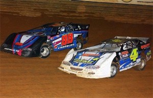 (8-6-11) Mike Smith (No. 4) - Vic Chandler (No. 88) Pro Late Model