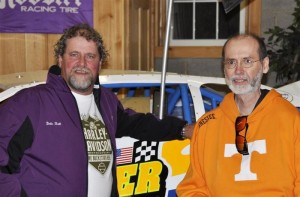 Dale Ball (left) - Robert Walden (right)